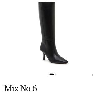 Mix No. 6 Women's Sleek Black Heeled Boots